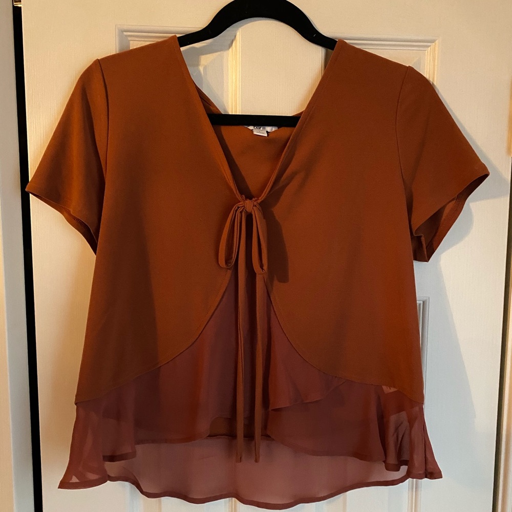 Bar iii cropped top